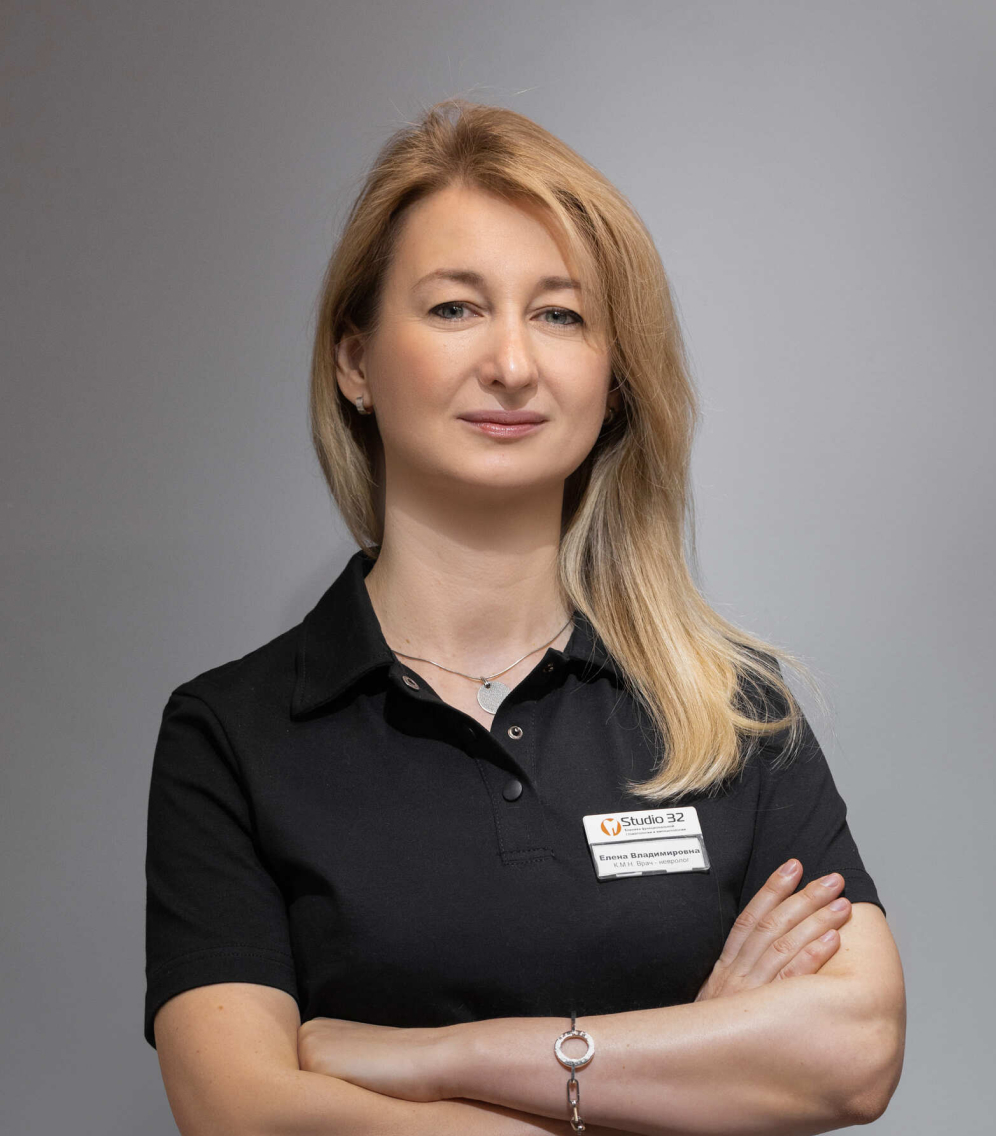 Dr Elena Saksonova, neurologist at Studio 32